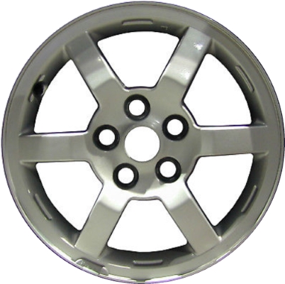 Mitsubishi Galant 2002-2003 powder coat silver 16x6 aluminum wheels or rims. Hollander part number ALY65777, OEM part number Not Yet Known.