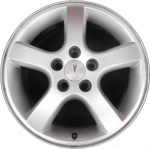 ALY6578 Pontiac Montana Wheel/Rim Silver Painted #89060349