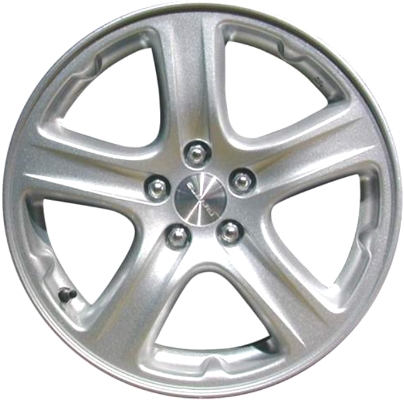 Subaru Baja 2003-2006, Legacy 2004-2009, Outback 2003-2006 powder coat silver or grey 16x6.5 aluminum wheels or rims. Hollander part number 68730U, OEM part number 28111AE32A, 28111AE32B, 28111AE40A, 28111AE40A.