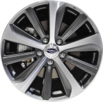 ALY68825U30 Subaru Legacy Wheel/Rim Charcoal Machined #28111AL01A