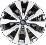 ALY68826U35.LC17 Subaru Outback Wheel/Rim Grey Machined #28111AL12A