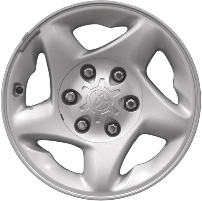 Toyota Sequoia 2001-2002, Tacoma 2001-2004, Tundra 2000-2004 powder coat silver 16x7 aluminum wheels or rims. Hollander part number 69395U10, OEM part number 426110C020.