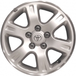 ALY69397U Toyota Highlander Wheel/Rim Silver #4261148080