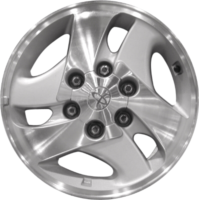 Toyota Sequoia 2001-2007, Tundra 2005-2006 silver machined 16x7 aluminum wheels or rims. Hollander part number 69408U10.PS10, OEM part number 42611AF010, 426010C010, 42601AF010.