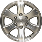 ALY69430 Toyota 4Runner Wheel/Rim Silver Machined #4261160390