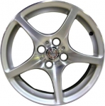 ALY69439 Toyota MR2 Rear Wheel/Rim Silver Machined #4261117390