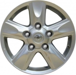 ALY69528 Toyota Land Cruiser Wheel/Rim Silver Painted #4261160650