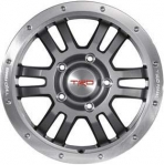 ALY69574 Toyota Land Cruiser, Sequoia, Tundra TRD Wheel/Rim Charcoal Machined #PTR4534070