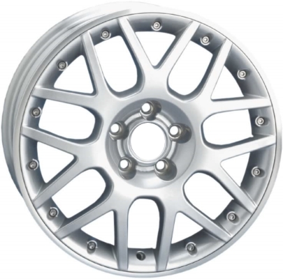 Volkswagen Passat 2001-2005 powder coat silver 17x7.5 aluminum wheels or rims. Hollander part number ALY69769, OEM part number 3B7601025G1Z2.