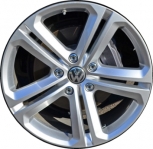 ALY69977U20 Volkswagen Touareg Wheel/Rim Silver Painted #7P6601025AG88Z