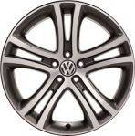 ALY70011U30 Volkswagen Tiguan Wheel/Rim Charcoal Machined #5N0601025GAX7