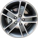 ALY70302U30 Volvo C30, S40, V50 Wheel/Rim Charcoal Machined #307890475