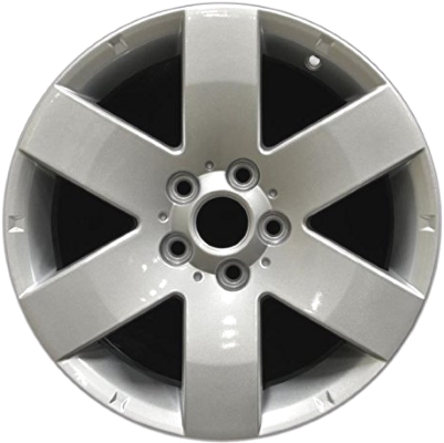 Chevrolet Captiva Sport 2012-2015, Vue 2008-2010 powder coat silver or machined 17x7 aluminum wheels or rims. Hollander part number 7055U, OEM part number 19177076.
