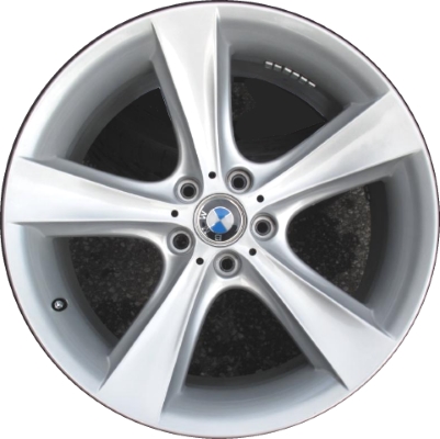 BMW X5 2007-2018, X6 2008-2019 silver, black or chrome 21x10 aluminum wheels or rims. Hollander part number 71181U, OEM part number 36116779375, 36116771425, 36116792685, 36116859425.