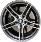 ALY71389U35/LC25 BMW Z4 Wheel/Rim Grey Machined #36116787656