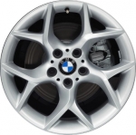 ALY71600 BMW X1 Wheel/Rim Silver Painted #36116789145