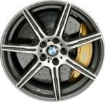 ALY71626 BMW M5 Wheel/Rim Charcoal Machined #36112284871
