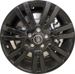 ALY72215U45 Land Rover LR4 Wheel/Rim Black Painted #LR043543