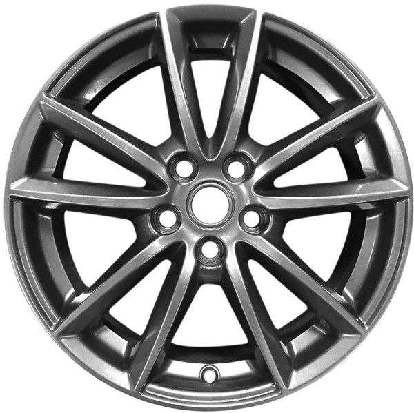 Land Rover Range Rover Sport 2014-2022 powder coat charcoal 19x7.5 aluminum wheels or rims. Hollander part number ALY72251U30/72269, OEM part number LR065846.
