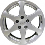 ALY73671 Infiniti G35 Wheel/Rim Silver Painted #40300AL326