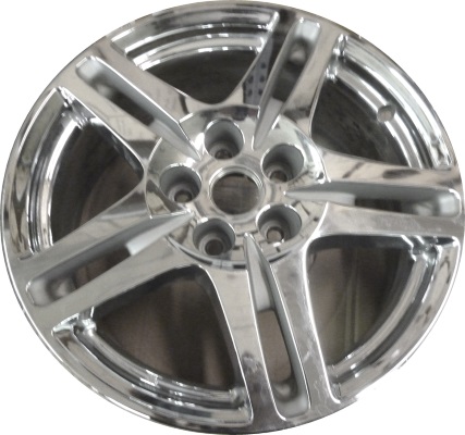 Infiniti G35 2003-2007 chrome 17x7 aluminum wheels or rims. Hollander part number ALY73685, OEM part number 999W1JN000.