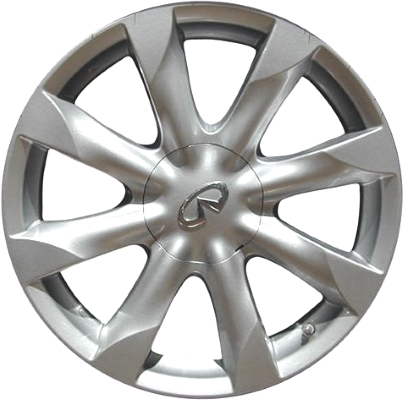 Infiniti FX35 2006-2008, FX45 2006-2008, Q45 2006 powder coat silver 18x8 aluminum wheels or rims. Hollander part number 73688U20, OEM part number 40300CL72J.