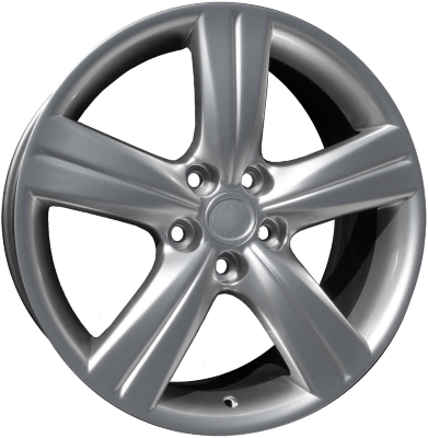 Lexus GS350 2007, GS430 2006-2007 powder coat smoked hyper 18x8 aluminum wheels or rims. Hollander part number 74184U78, OEM part number 4261130A50, 4261130B10.