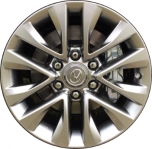 ALY74297U77 Lexus GX460 Wheel/Rim Smoked Hyper Silver