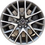 ALY74316U30 Lexus RC Turbo, RC200t, RC300, RC350 Wheel/Rim Charcoal Machined #4261124630