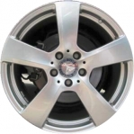 ALY85129 Mercedes-Benz E300, E350, E400, E550 Wheel/Rim Silver Painted #2124011302