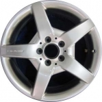 ALY65355U78 Mercedes-Benz CLK500, CLK550, SLK280, SLK350 Wheel/Rim Hyper Silver #1714011402