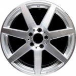 ALY85223U10 Mercedes-Benz C250, C300, C350 Wheel/Rim Silver Machined #2044019802