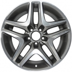 ALY85254 Mercedes-Benz SLK250, SLK300, SLK350 Wheel/Rim Grey Machined #1724011702