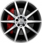 ALY85386U35 Mercedes-Benz GLA45 Wheel/Rim Grey Machined #15640104027X36