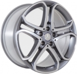 ALY85431 Mercedes-Benz CLS400 Wheel/Rim Grey Machined #2184012402