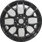 ALY85469 Smart ForTwo Wheel/Rim Black Painted #4534010500