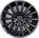 ALY85575 Mercedes-Benz C300, C43 Wheel/Rim Black Painted #20540154007X71