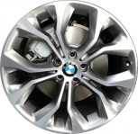ALY86055 BMW X5, X6 Wheel/Rim Grey Machined #36116853959