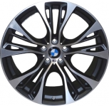ALY86062 BMW X5, X6 Wheel/Rim Charcoal Machined #36116859423