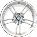 ALY86093 BMW M2, M3, M4 Wheel/Rim Silver Painted #36102284908