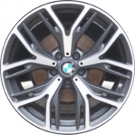 ALY86108 BMW X3, X4 Wheel/Rim Charcoal Machined #36116864263