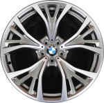 ALY86111 BMW X5, X6 Wheel/Rim Grey Machined #36116863100