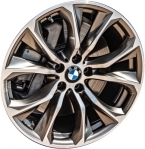 ALY86118 BMW X6 Wheel/Rim Grey Machined #36116858879