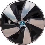 ALY86167/86168 BMW i3 Wheel/Rim Black Machined #36116856896