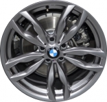 ALY86187 BMW 640i, 650i Wheel/Rim Grey Painted #36117845868