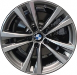 ALY86224 BMW 528i, 535i, 550i Wheel/Rim Grey Machined #36116862893