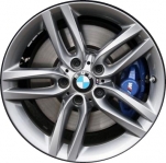 ALY86133U35/86239 BMW 228i, 230i, M235i, M240i Wheel/Rim Grey Painted #36117852490