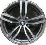 ALY86264 BMW X6 Wheel/Rim Grey Machined #36117849629