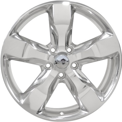 Jeep Grand Cherokee 2011-2013 polished 20x8 aluminum wheels or rims. Hollander part number ALY9107U80/9112, OEM part number Not Yet Known.
