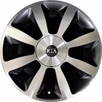 ALY74653 KIA Optima Wheel/Rim Charcoal Machined #529102T650